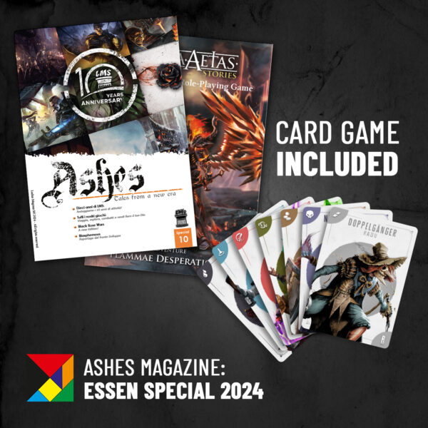 Ashes Special 10 – Essen Spiel 2024 + Heroes Card Game + RPG Adventure + 18 Promo Cards