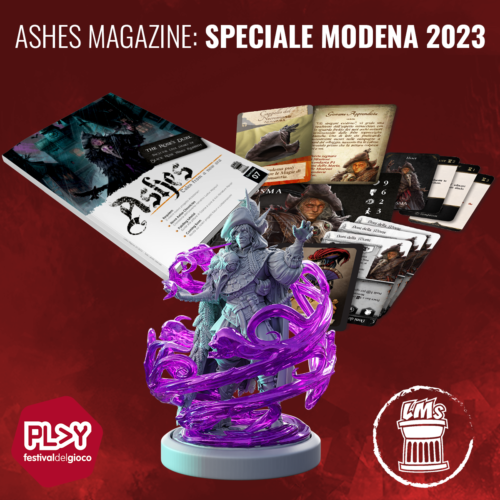 Ashes Special 7 – Modena Play 2022 + modello Cosma bicolor PVC + Carte Promo