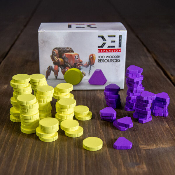 DEI: Divide et Impera – Wooden Resources Set (LMS EXCLUSIVE)
