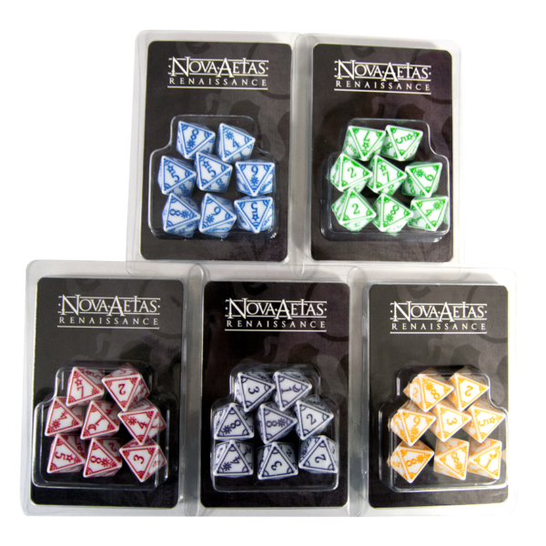 Nova Aetas Renaissance – Alternative Dice Sets (LMS EXCLUSIVE)